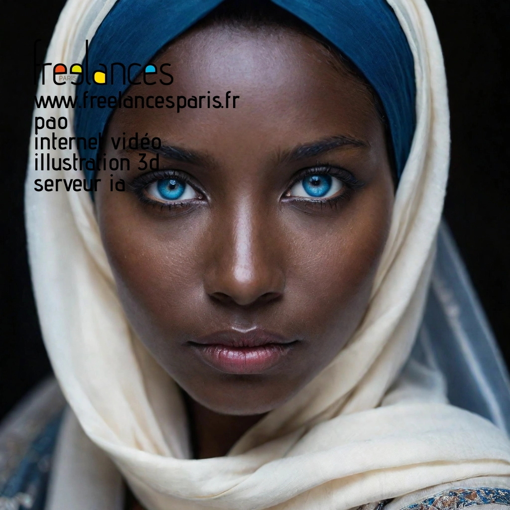 Pao mise en page internet vidéo illustration 3d serveur IA générative AI freelance paris studio de création magazines 72yyadf0